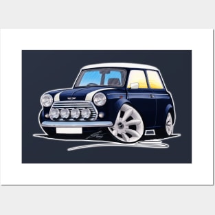 Rover Mini Cooper Sport Blue Posters and Art